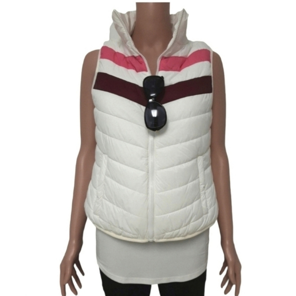 Arizona Jean Puffer Vest Womens Medium